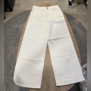 GAP Trouser High Rise in White